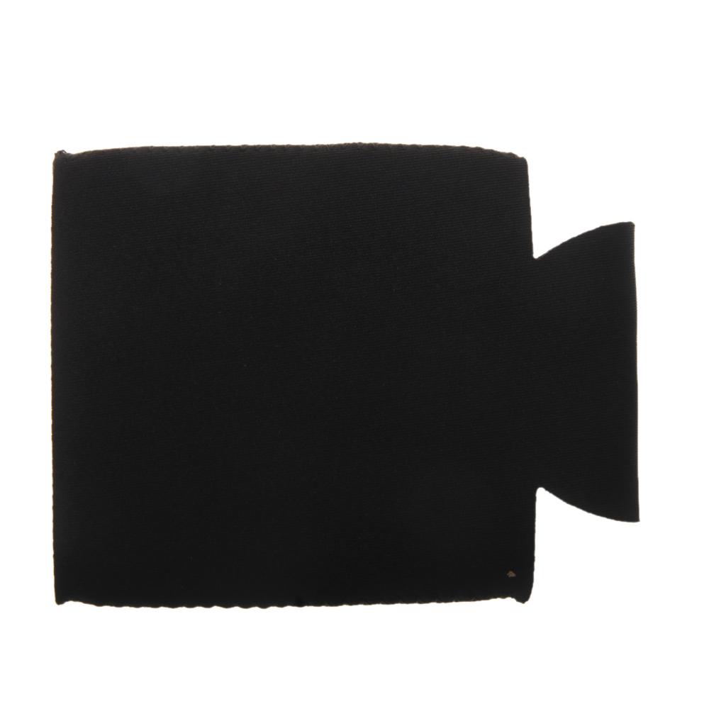 40pcs Stubby Beer Bottle Can Cooler Sleeve Holder Wedding Favor Black
