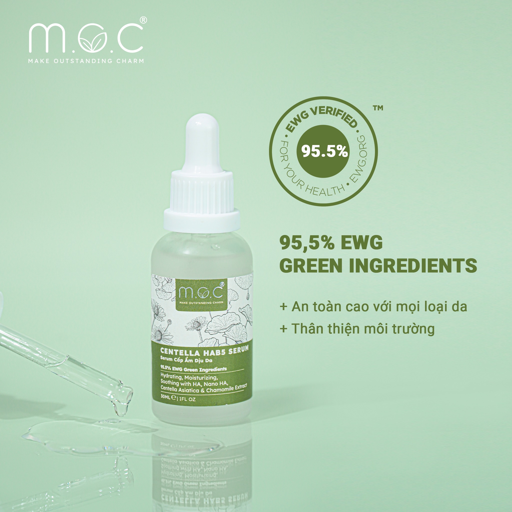 SERUM CẤP ẨM PHỤC HỒI HAB5 - 30ML