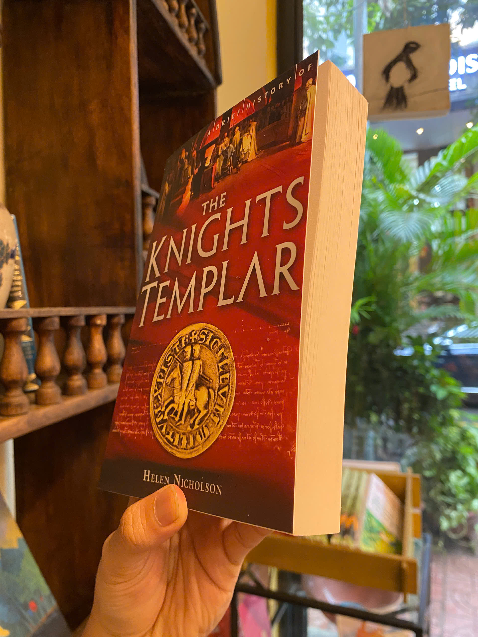 Sách - A Brief History Of The Knights Templar by Helen Nicholson | History Nonfiction /  Religion