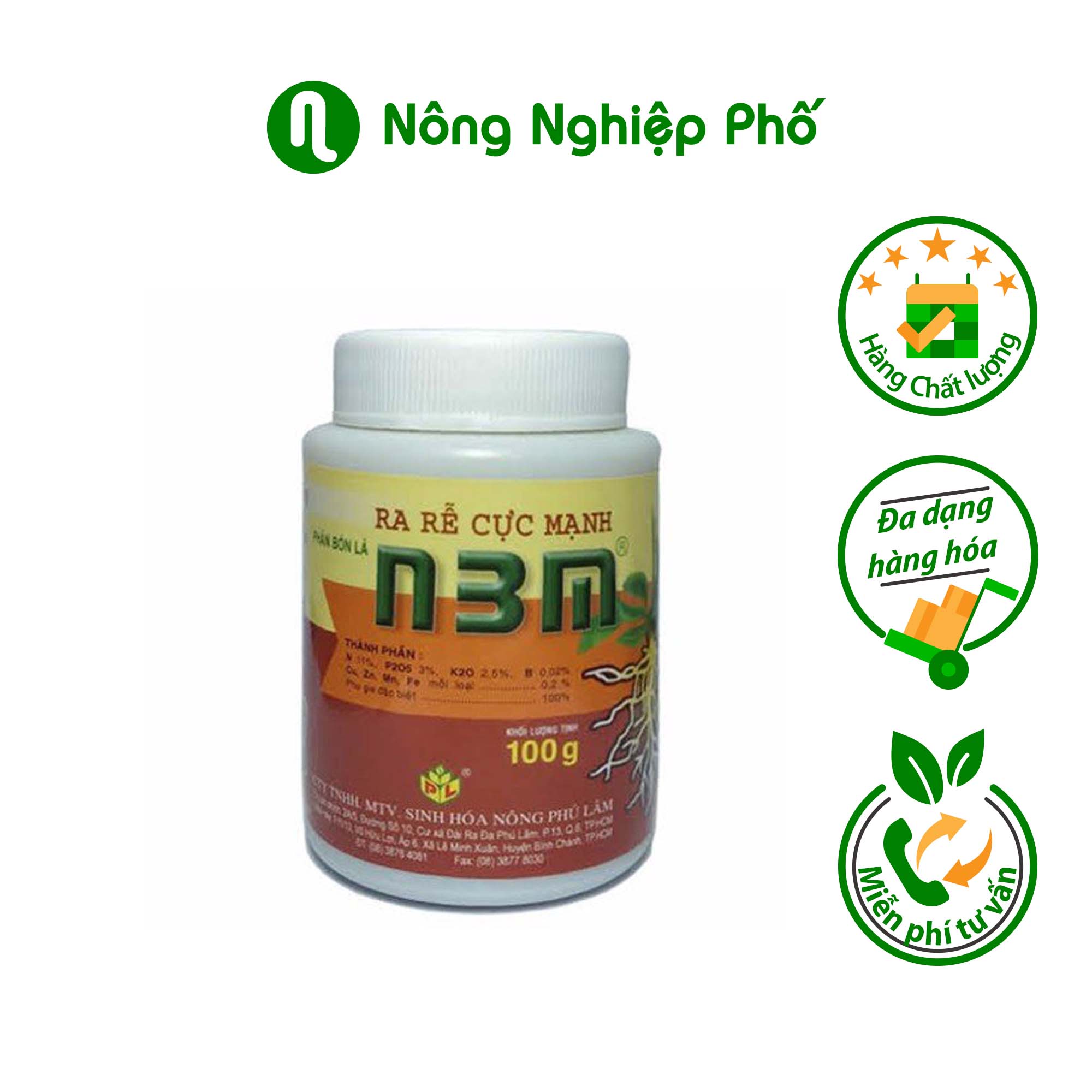 PHÂN BÓN RA RỄ CỰC MẠNH N3M - KÍCH PHÁT RA RỄ - GIÂM, CHIẾT, GHÉP CÀNH - THÍCH HỢP SỬ DỤNG CHO LAN, MAI, KIỂNG LÁ