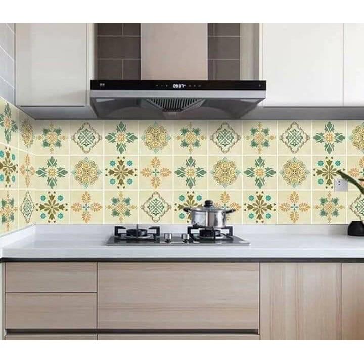 Giấy dán tường bếp chịu lửa