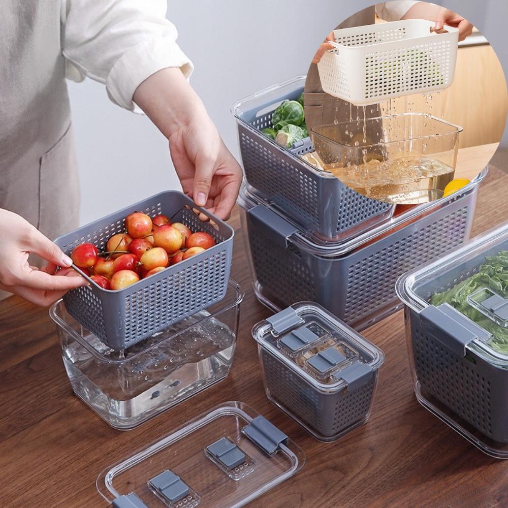 Hộp Đựng Thực Phẩm Để Tủ Lạnh Bảo Quản Thức Ăn Dung Tích 4,5 Lít
