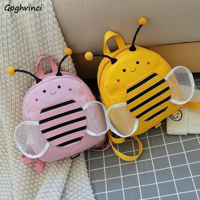 Ba Lô Trẻ Em Hình Hoạt Hình Ong Dễ Thương Học Du Lịch Trẻ Em Chống Mất Kawaii Mẫu Giáo Bé Trai Bé Gái Lưng Thời Trang Hợp Thời Trang