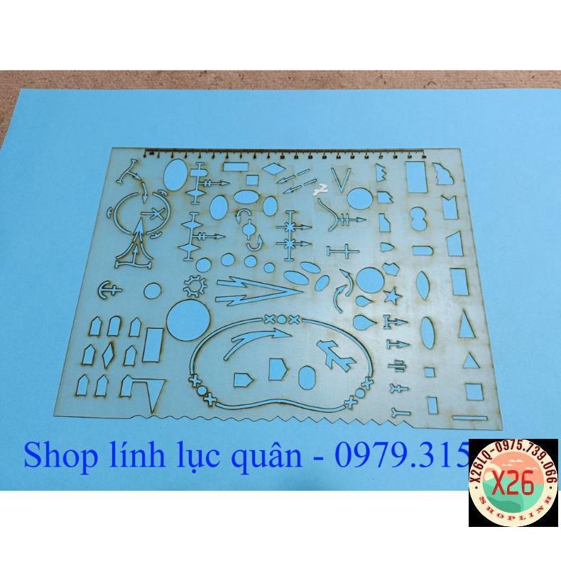 Thước chỉ huy tham mưu mẫu 7