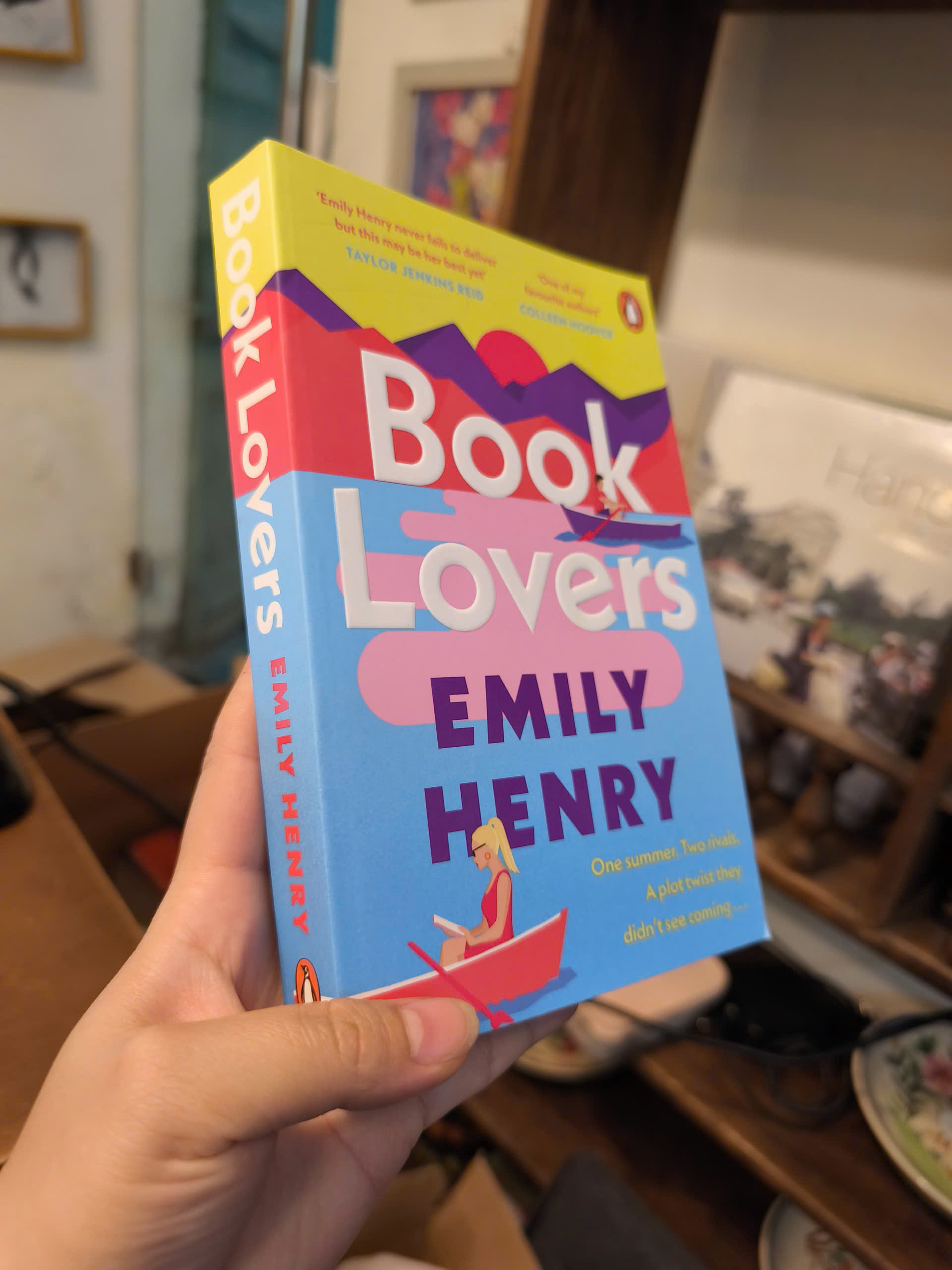 Sách - Book Lovers by Emily Henry - Tiểu thuyết tiếng Anh/Novels/Fiction in English