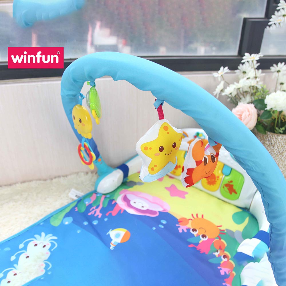 Thảm đàn piano đại dương đa năng Winfun 0860 - đồ chơi phát triển đa giác quan cho bé giai đoạn đầu đời
