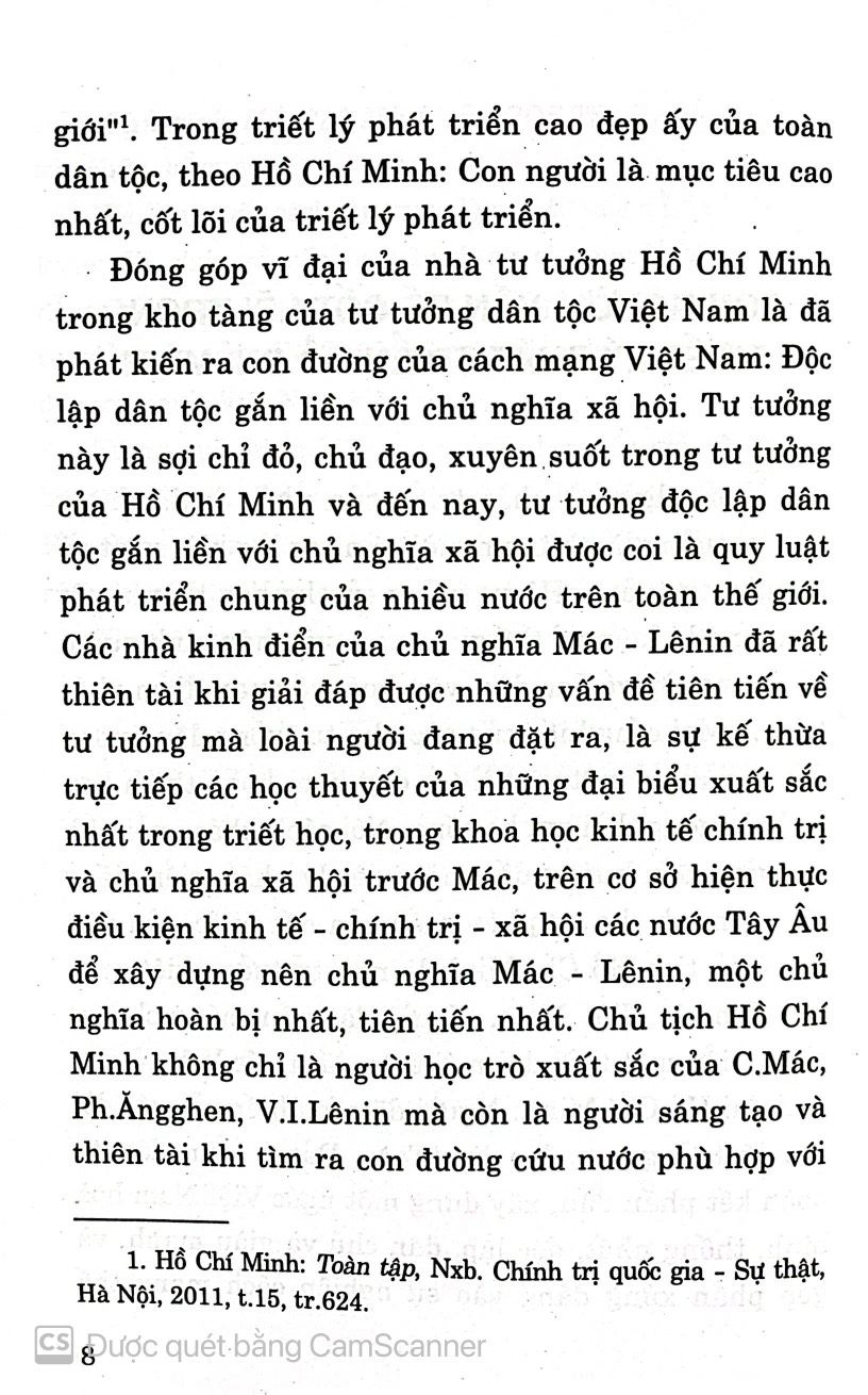 Xây dựng con người Việt Nam theo di chúc của chủ tịch Hồ Chí Minh