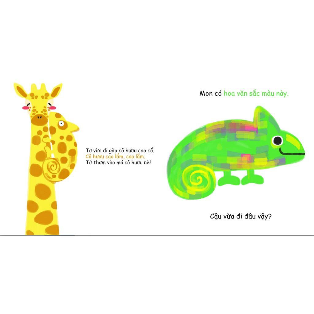 Ehon Ơ! Tắc kè là nhà ảo thuật Ehon Nhật Bản dành cho bé từ 0 6 tuổi - Bản Quyền