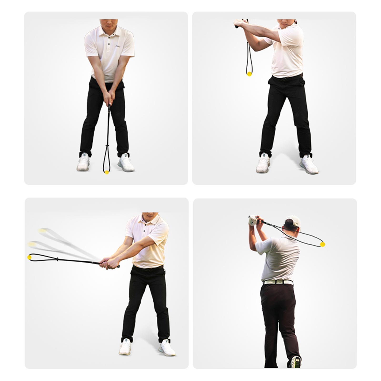 Lightweight Golf Swing Training Aid Practice Rope Trainer for Women Men