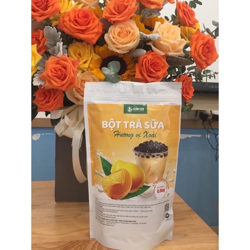 Bột trà sữa pha sẵn BKB gồm 8 vị 500gr