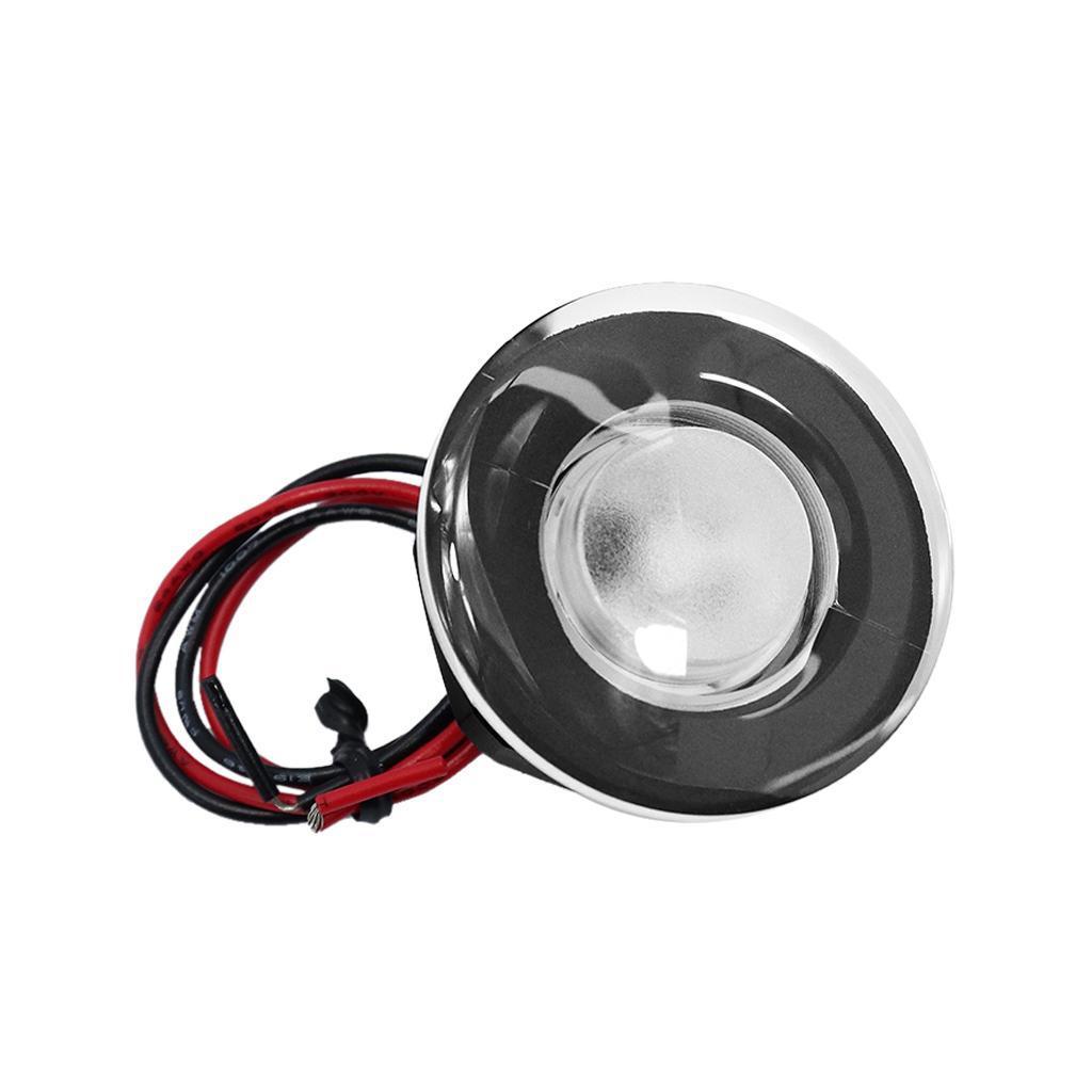 2 Packs Waterproof Marine Yacht LED Deck Step Stair Decor Lights 12V