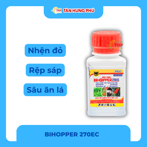 BiHopper 270EC bảo vệ cây khỏi nhện đỏ, rệp sáp 50ml (Chai 50ml)