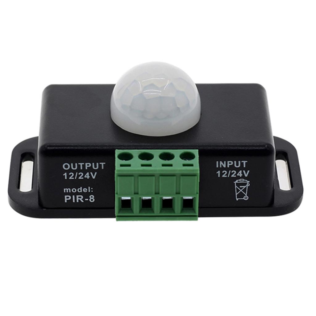 IR Infrared Body Motion Sensor Auto Light Lamp Control Switch 12V 24V 6A
