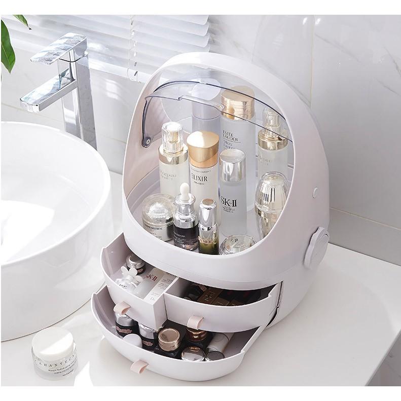Hộp đựng mỹ phẩm có quai xách thuận tiện