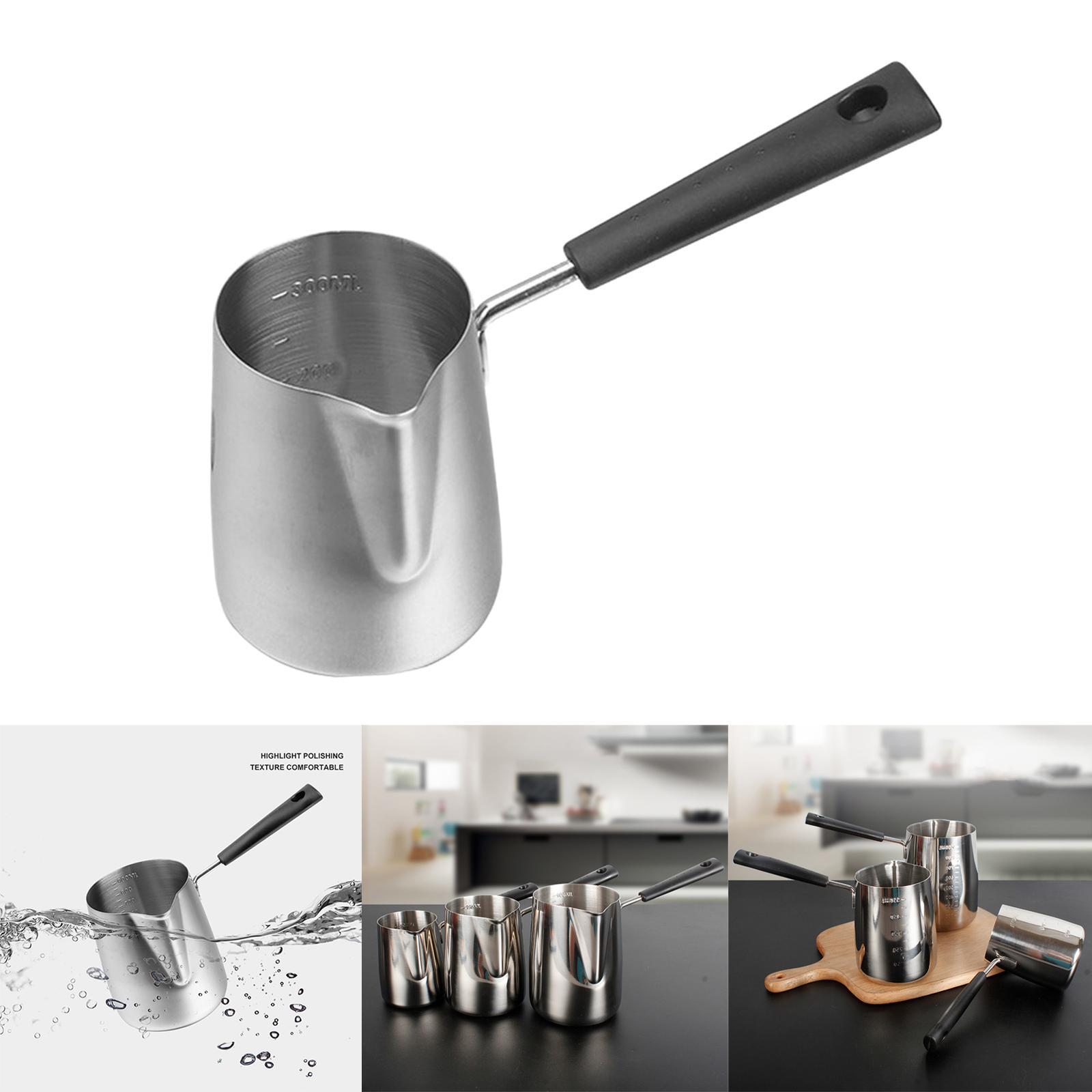 Milk Frothing Pitcher with Calibration Espresso Steaming Pitcher for Kitchen