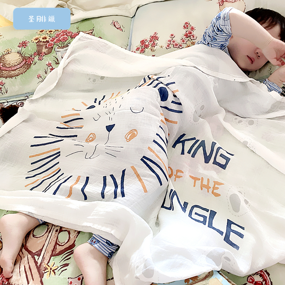 Chăn đũi cho bé từ sơ sinh đến tiểu học chất liệu sợi tre thiên nhiên và sợi Cotton, loại siêu mềm mịn, KT: 110x110cm, Bamboo Home - hàng chính hãng BBH09