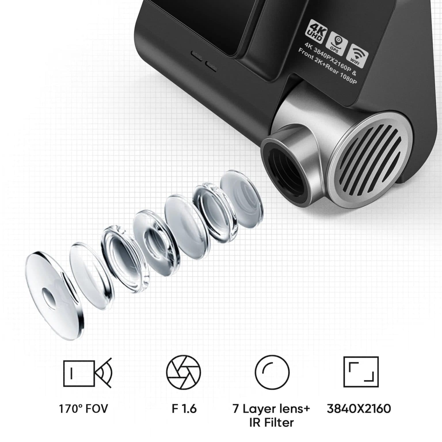Camera hành trình MAXVISS W500s Hàng chính hãng