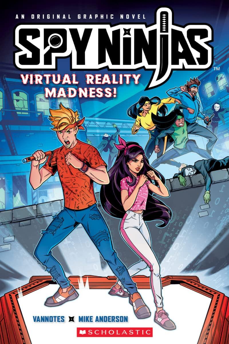 Sách ngoại văn: Spy Ninjas Official Graphic Novel: Virtual Reality Madness!