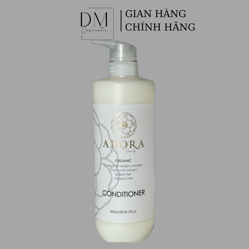 Dầu Gội Đầu ADORA 500ML Chiết Xuất Collagen Oganic Keratin Giups Phục Hồi Nuôi Dưỡng Tóc Chuyên Sâu Giảm Rụng Tóc