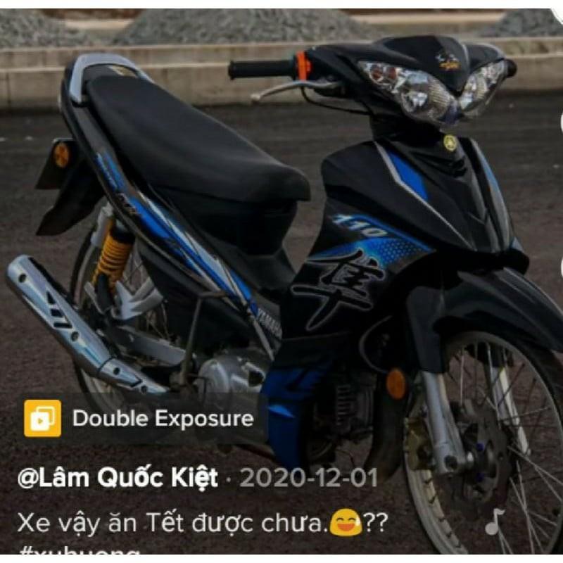 Tem rời jupiter mx xanh đen
