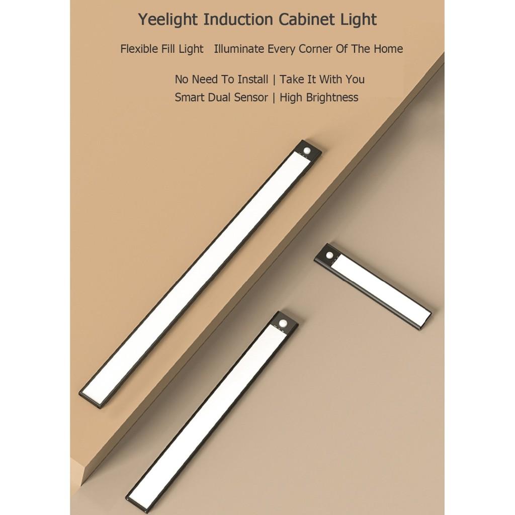 Đèn led thanh cảm biến tích điện Xiaomi Yeelight, 20-40-60cm, pin sạc type C - Nhập khẩu chính hãng
