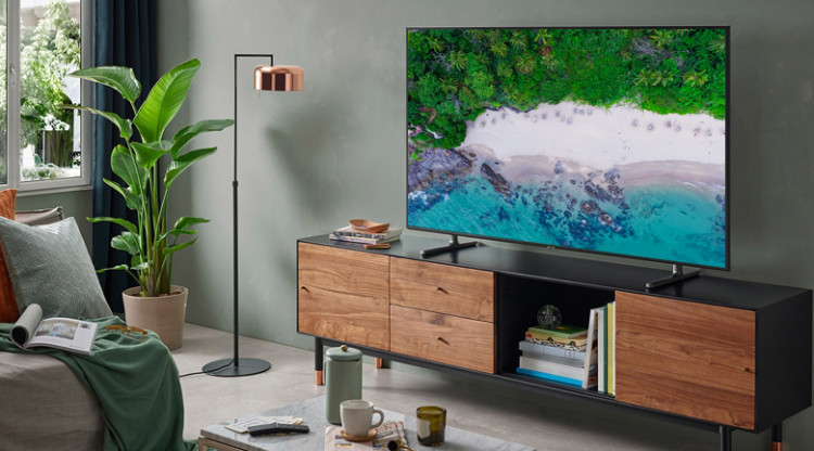 Smart tivi Samsung 4K 55 inch UA55RU8000 - Thiết kế  Smart tivi Samsung 4K 55 inch UA55RU8000 - Thiết kế