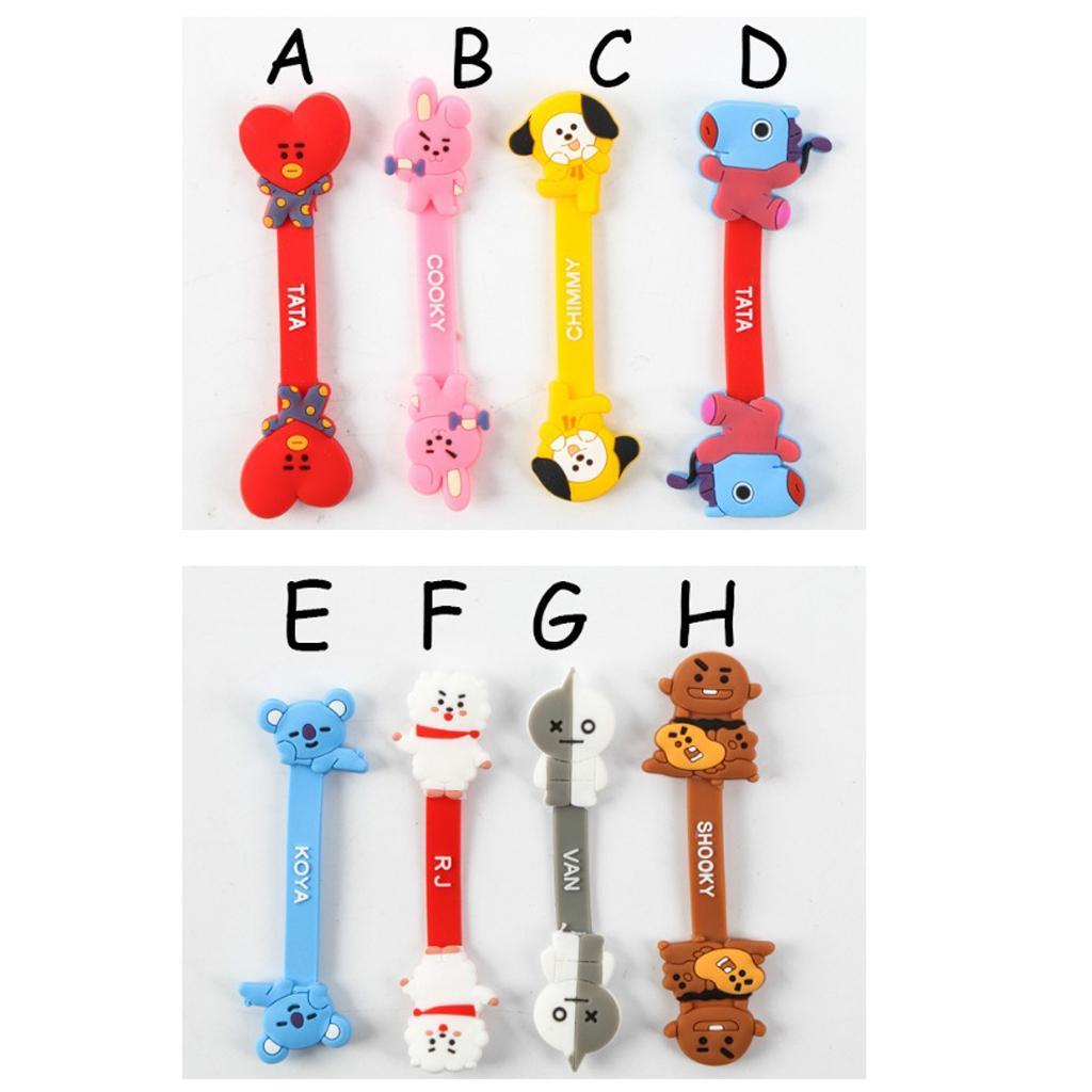 Silicone  Earphone Cable Organizer Wrap Wire Winder