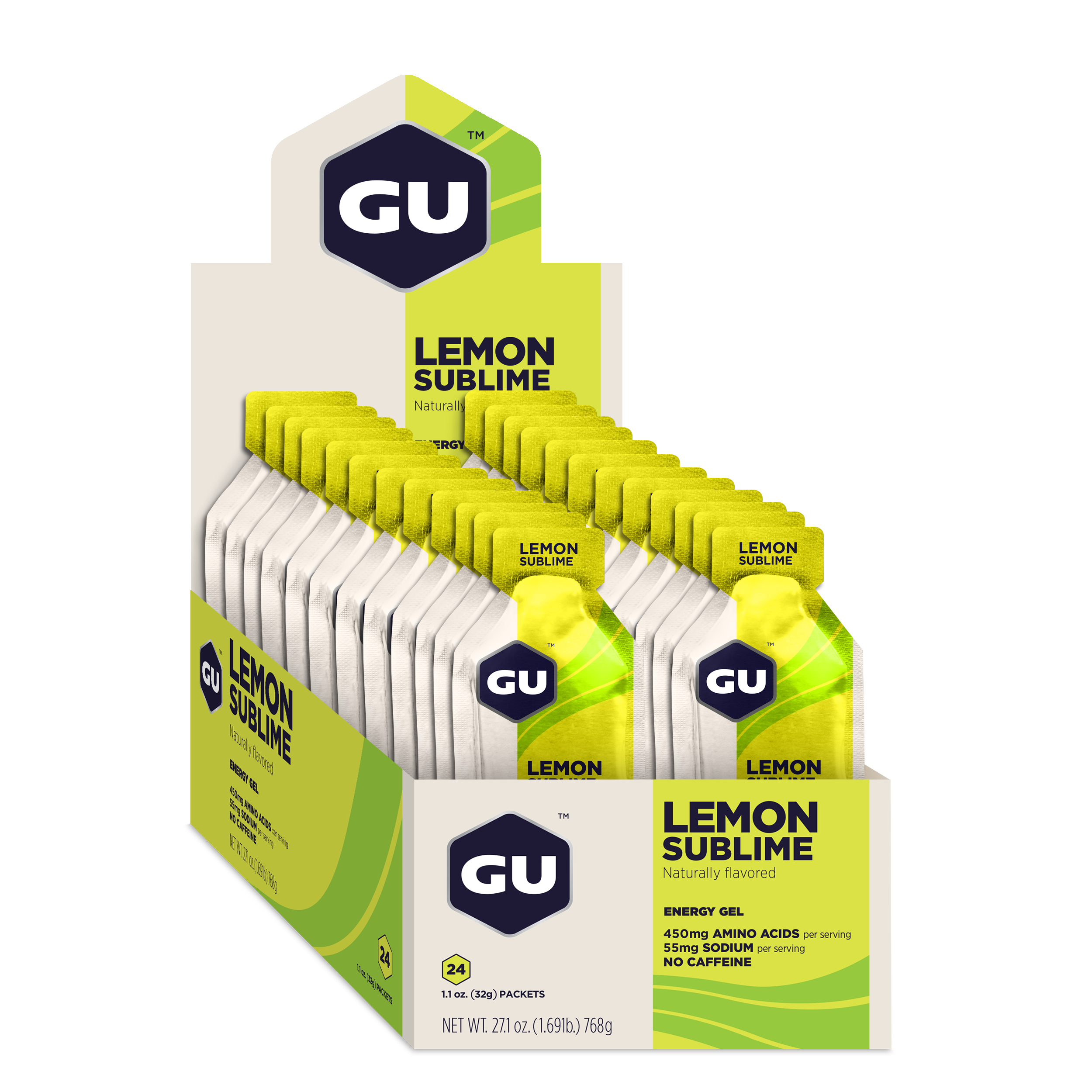 Gel Năng Lượng GU Energy Vị Chanh Lemon Sublime (24 Gói / Hộp)