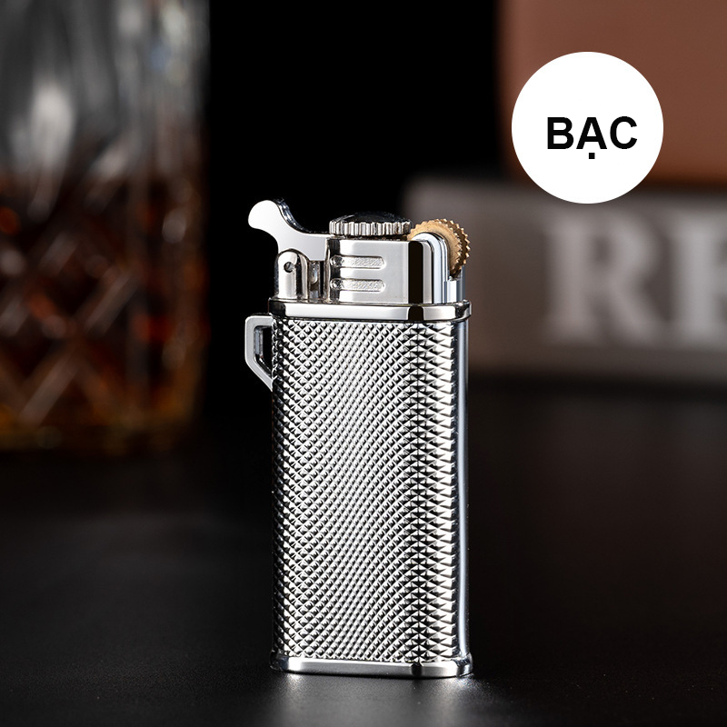 Bật Lửa Khè Rãnh Tay Chief Vân Kim Cương – Xài Gas