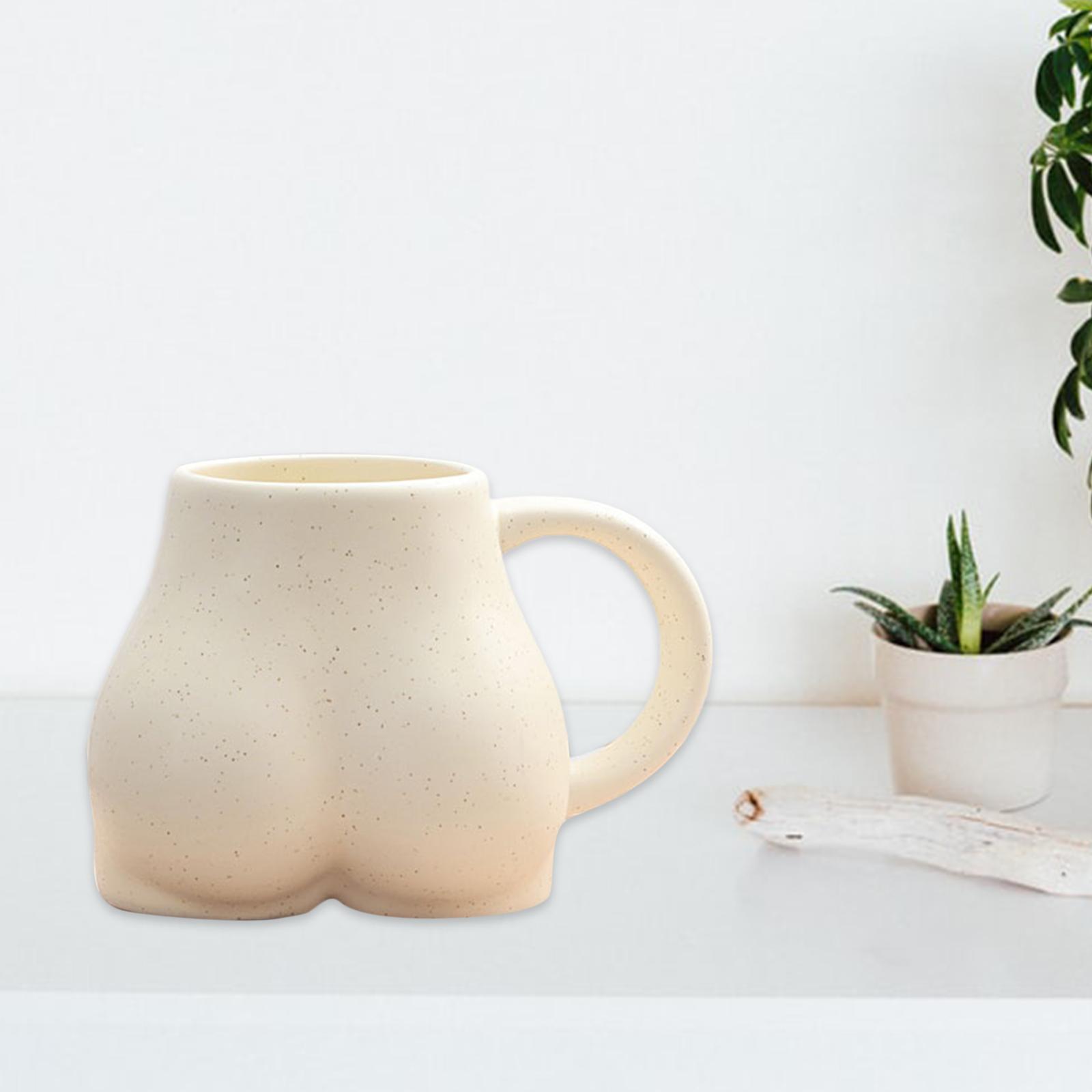 2x 300ml Ceramic Coffee Mug  Shape Coffee Novelty