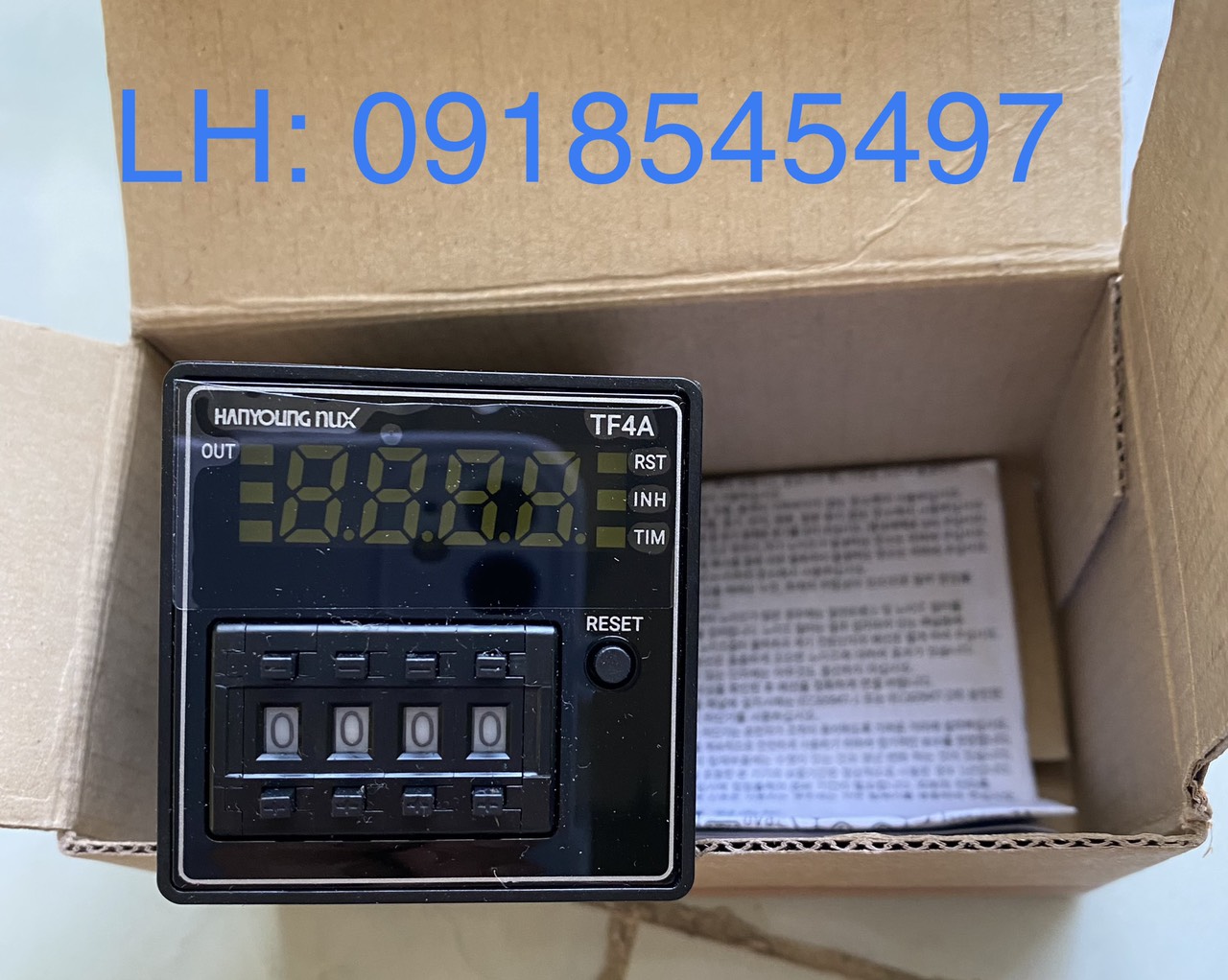 ĐỒNG HỒ CÀI ĐẶT THỜI GIAN TF4A-A