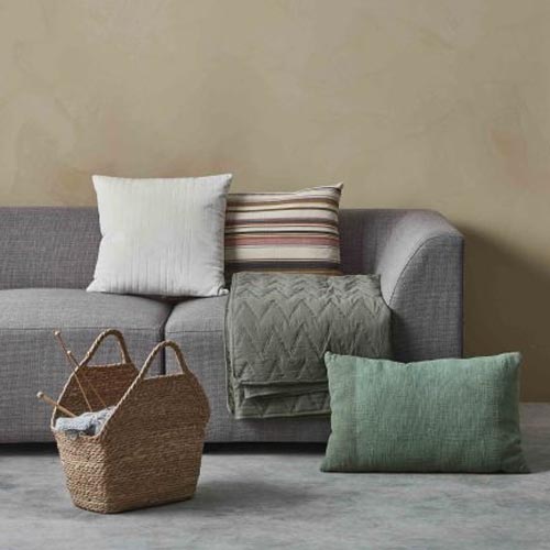 Gối trang trí | JYSK Skogsiv | cotton | nhiều màu | R40xD60cm