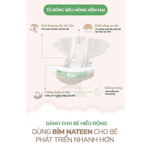 (BỈM CHÂU ÂU) TÃ/BỈM DÁN/QUẦN NATEEN Genious BỈ Sd56/Md46/Ld42/Lq42/XLq40/XXL38