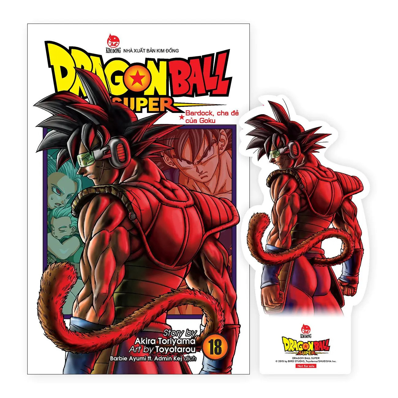 Dragon Ball Super - Tập 18 - Tặng kèm Bookmark