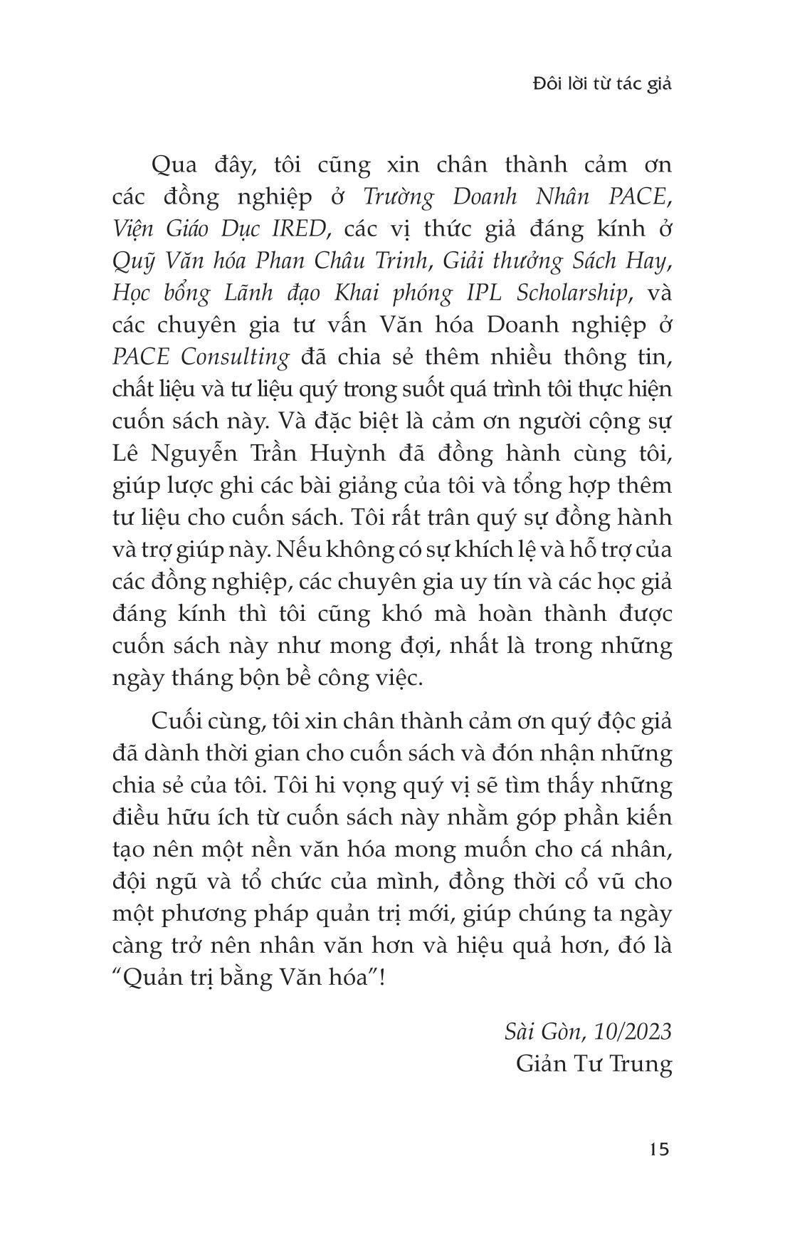 Quản Trị Bằng Văn Hóa - Cách Thức Kiến Tạo Và Tái Tạo Văn Hóa Tổ Chức