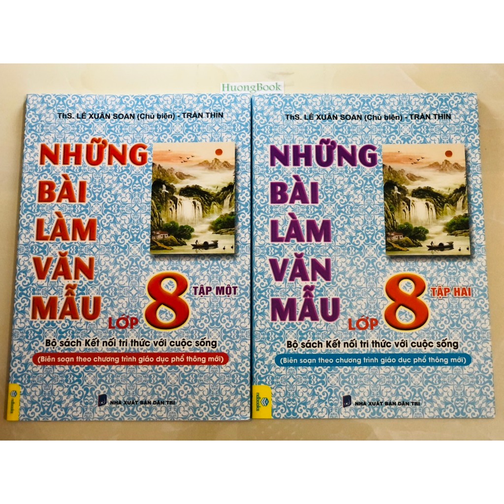Sách - Combo Những Bài Làm Văn Mẫu Lớp 8 - Biên sọan theo chương trình Kết Nối