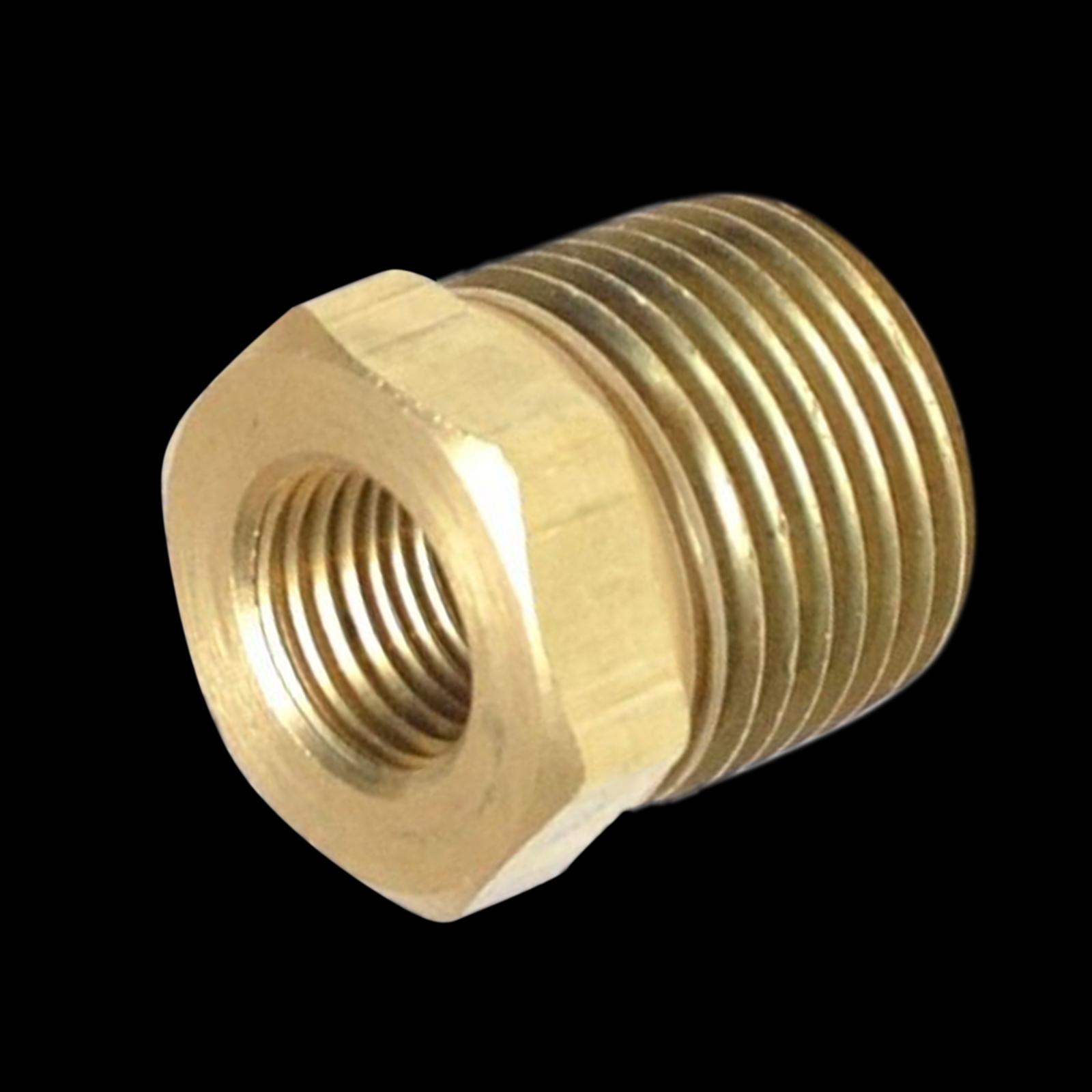 NPT Adapter 3/8 Male to 1/8 Female for Pressure Gauge Adapter Pipe Fittings
