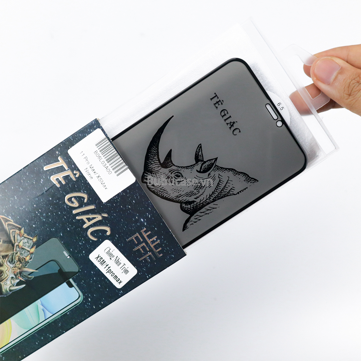 Kính Cường Lực Chống Nhìn Trộm Tê Giác Cho iPhone Full Màn Hình - Đã Có Cường Lực Cho iPhone 14 / 14 Pro / 14 Promax