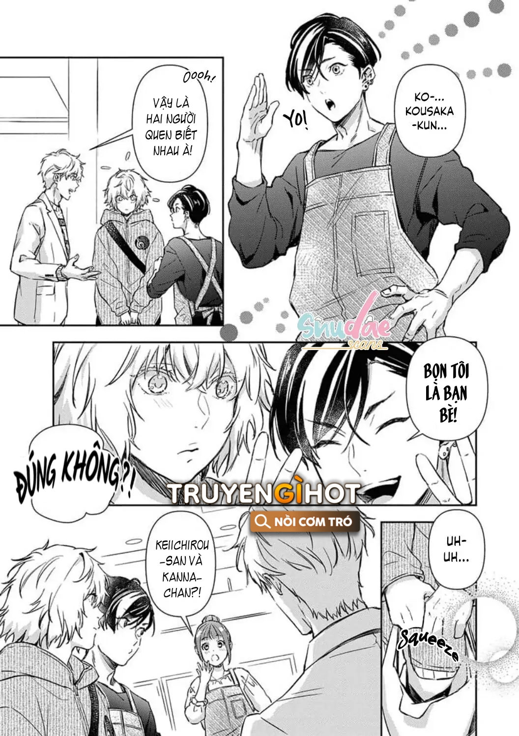 Hôn Nhân Tình Yêu Của Cặp Đôi Konihata chapter 11.1 - Trang 10