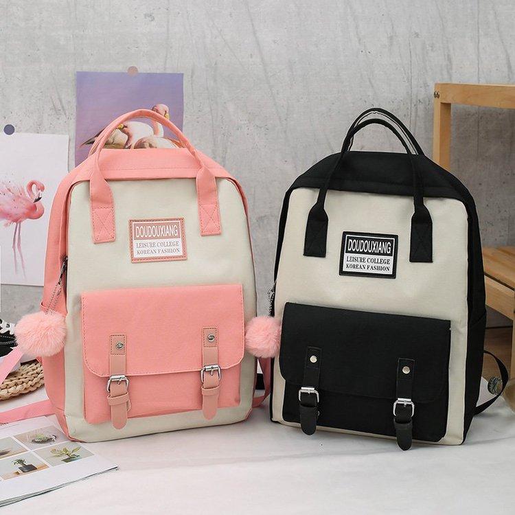 Bộ 5 Trường Trung Học Túi Cho Bé Gái 2020 Du Lịch Ba Lô Nữ Bookbags Teen Sinh Viên Schoolbag Bolsas Escolar