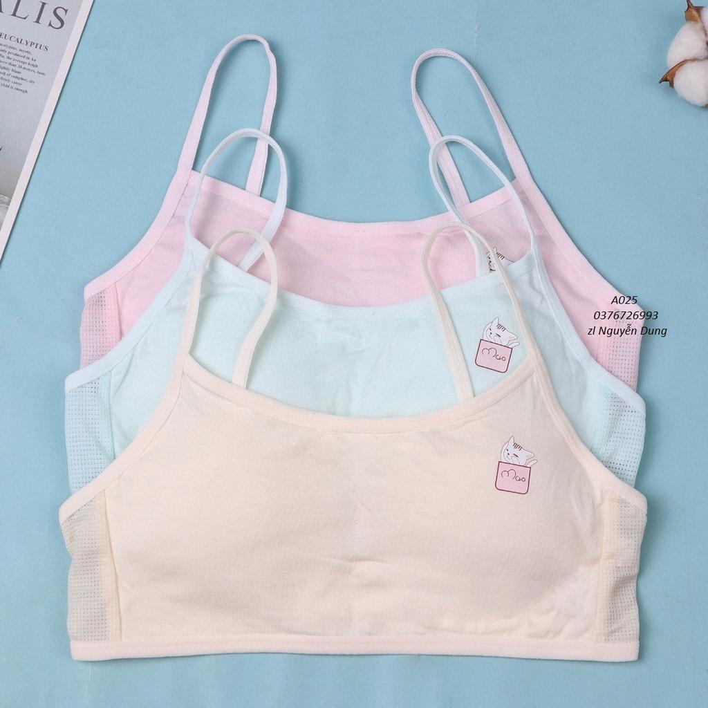 Bra / Áo Lá Cotton Nữ Sinh Cài Sau Xuất Đông Âu Hàng Loại Đẹp.