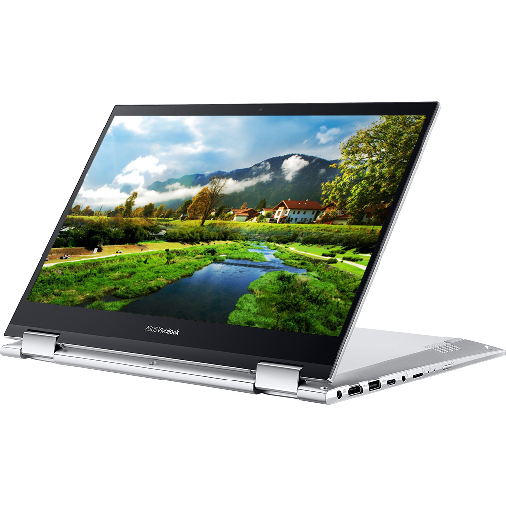 Laptop Asus VivoBook Flip TP470EA I3-1115G4/4GB/512GB/Win11 (EC346W) - Hàng Chính Hãng