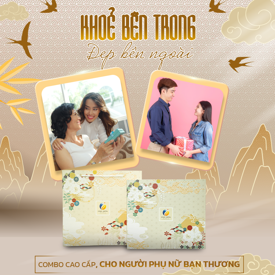 FUJI TẾT BÌNH AN Fine Japan cho người phụ nữ bạn yêu