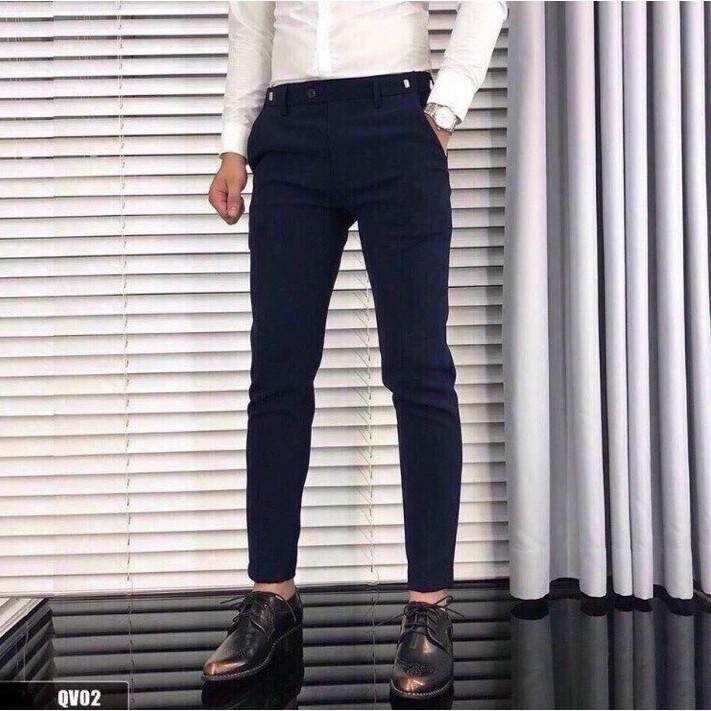 Quần Âu Nam Cao Cấp Thời Trang Hàn Quốc Co Giãn Nhẹ Chuẩn