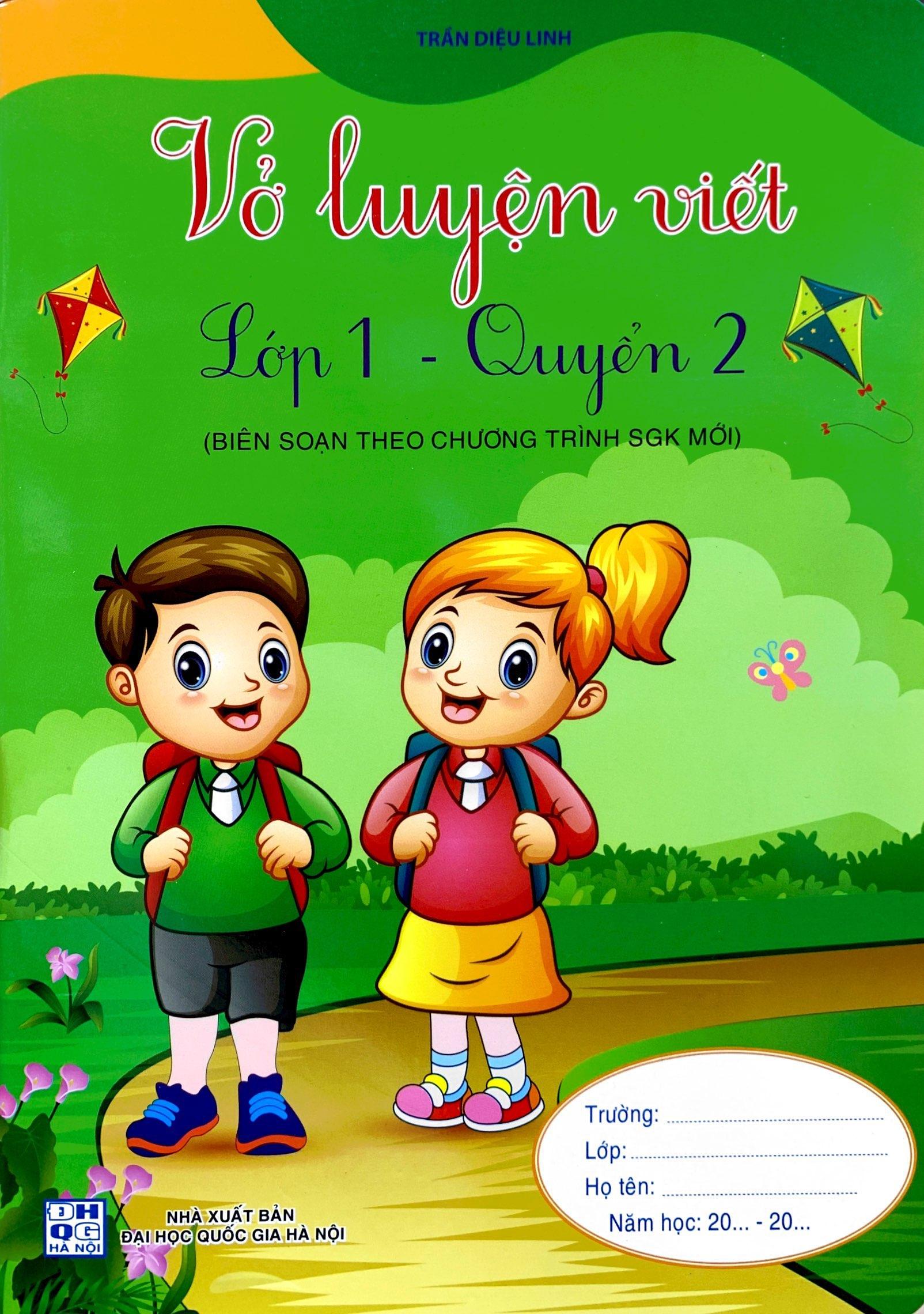 Vở Luyện Viết Lớp 1 - Quyển 2 (Cánh Diều)