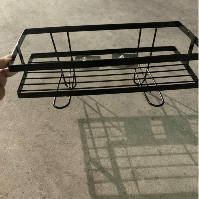 Kệ gia vị 1 tầng sơn, kệ để đồ nhà tắm, nhà vệ sinh