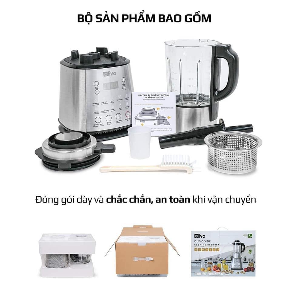 Máy Làm Sữa Hạt OLIVO X20 Hàng chính hãng - Thương Hiệu Mỹ