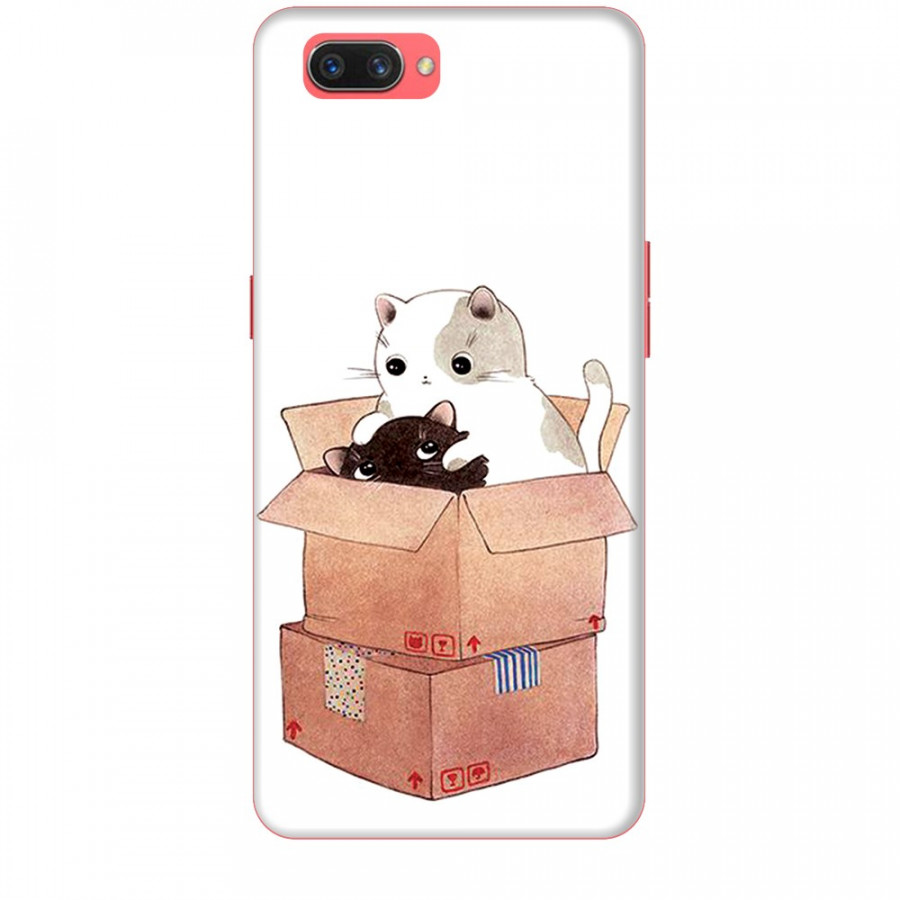 Ốp lưng dành cho điện thoại OPPO A3S Mèo Con Dễ Thương