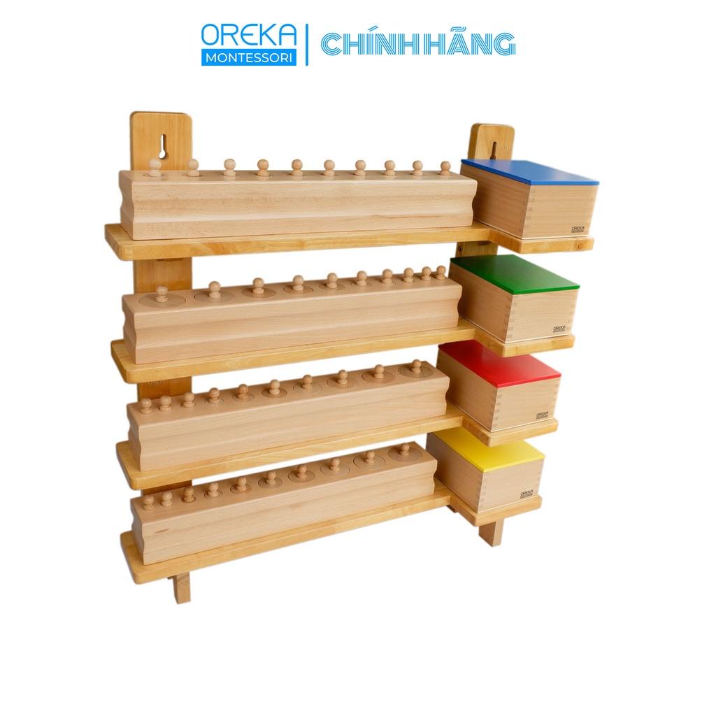 Giáo cụ Oreka Montessori Kệ học cụ Bộ hình trụ - 0310410