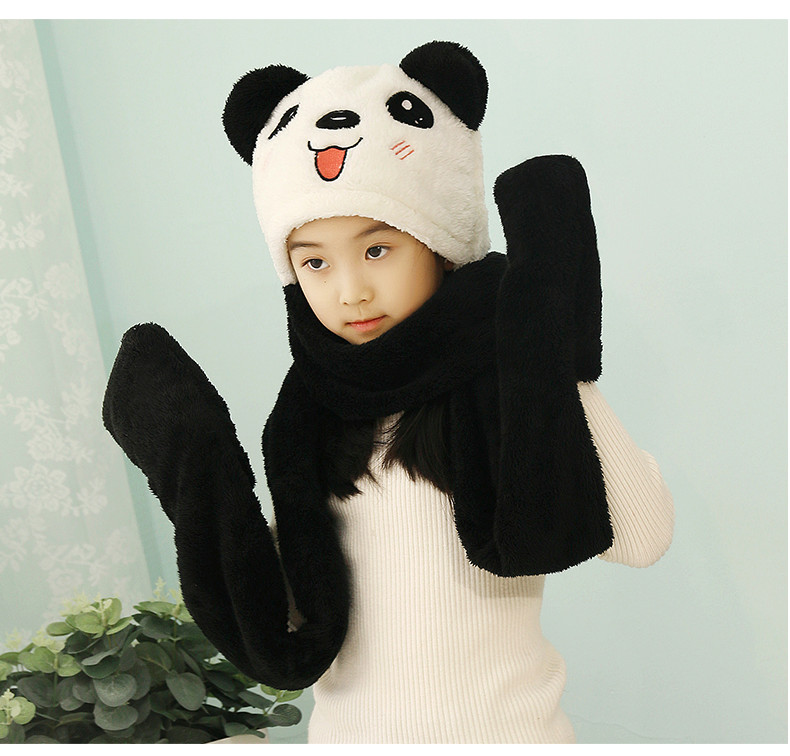 Mũ nỉ lông hình gấu siêu cute đáng yêu cho các bạn nhỏ